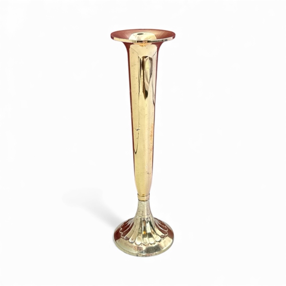 Vintage Copper/Gold Bud Vase